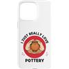 Kawaii Pottery I Just Really Love Potter Custodia per iPhone 15 Pro Max Kawaii Pottery Amo davvero Cute Ceramic Lover