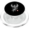 Japanese Kanji Art Apparel Phoenix Arte Giapponese Mitico Uccello PopSockets PopGrip per MagSafe