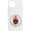 My Catholic Corner- Sacred Heart Custodia per iPhone 14 Plus Cor Jesu Sacratissimum Sacro Cuore Cattolico Tradizionale