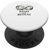 Casaro Produzione di formaggio Artigiano Rind and Repeat Regalo divertente per la preparazione PopSockets PopGrip Adesivo