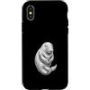 Dugongo Mucca Marina Regalo Custodia per iPhone X/XS Dugongo Mucca Marina Oceano