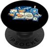 North Flour Backstube prima dell'alba PopSockets PopGrip Adesivo