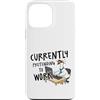 Workday Whimsy Custodia per iPhone 13 Pro Max Attualmente fingendo di lavorare Funny Goose