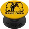 Bachelor Party Junggesellenabschied JGA Snirt - Collana per addio al celibato, da uomo, con cavigliera PopSockets PopGrip Adesivo