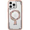 OtterBox Custodia trasparente per iPhone 16 Pro Max Symmetry Series - Doodle Cover
