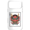 Hannya Oni Mask Aesthetic By TW Custodia per iPhone 17 Pro Max Maschera giapponese del diavolo Yokai del diavolo Hannya Giappone Oni