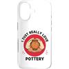 Kawaii Pottery I Just Really Love Potter Custodia per iPhone 17 Kawaii Pottery Amo davvero Cute Ceramic Lover