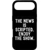 Witty Truth Seeker Custodia per iPhone Air la notizia è sceneggiata goditi lo spettacolo Sarcastic Observational