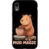 Pottery Capybara Outfit Custodia per iPhone XR Carino Capybara ama Potter Costume per hobby e animali