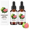 Generic Olio di semi di guava naturale, lenisce e ripara, spremuto a freddo, idrata capelli e cuoio capelluto secchi e danneggiati, favorisce la crescita dei capelli e riduce l'effetto crespo -60 ml / 2 fl oz