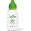 Simple Crema idratante calmante per la pelle con olio di semi di canapa biologico cura della pelle sensibile 50 ml