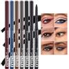 Beauty Searcher Set di matite per occhi, matita per occhi opaca con glitter, eyeliner retrattile cremoso, pigmentato ad asciugatura rapida, resistente all'acqua e alle macchie, crea linee audaci e definite (#07-12)