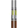 Maybelline New York Brow Inserts Penna Moltiplica Sopracciglia 2in1 Colore 04 Medium Brown con Doppio Applicatore Punta Tripla e Pettinino Formula in Gel Waterproof - 2 Penne Sopracciglia