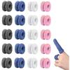 XOXVURI Pack Of 20 Tubular Bandages First Aid For Fingers Tubular Finger Bandages Cribs For Fingers Companions White Blue Nero Rosa Bandages For Sprain And Swelling Of Fingers