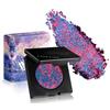 Afflano Ombretti Glitter Effetto Multicolor - Palette con Sfumature Blu-Rosa, Pigmenti Intensi a Doppia Cromatura, Ombre Traslucidi con Effetto Cangiante, Glitter Lucidissimo per Trucco Professionale