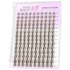 VEYESBEAUTY Ciglia Finte Marroni fai da te Extension Manga 8-18mm | Newbie's Five-Second Ciglia Finte Ciuffetti Naturali e Sottili Ciglia Colorate Lash Clusters o Lunghezza Mista