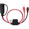 CTEK INDICATOR EYELET M6, Indicatore LED dello Stato di Carica della Batteria per Batterie Difficili da Raggiungere, 6mm, Per Tutte le Batterie al Piombo da 12V e Caricabatterie CTEK fino a 10A