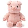 Generico Peluche Che Corre Panda/Mucca/Maialino/Pecore/Cervi, 45/60cm Pupazzo Che Corre, Animale Di Pe Luche Per Uomini, Donne, Bambini E Ragazzi, Per Famiglia, Amici, Donne E Bambini (Maialino, 45cm)