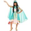 Morph Costume Cleopatra Bambina, Costume Egizio Halloween Bambina, M