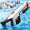 ShadowRealmTech Pistola ad Acqua Elettrica - 610ML Fucile ad Acqua Elettrico Automatica con Luce per Bambini e Adulti, Lunga Gittata 8-10M, Electric Water Gun per Piscina Spiaggia Giardino