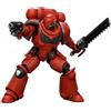 JOYTOY Warhammer 40k Blood Angels 1/18 Action Figure Blood Angels Intercessore con fucile a bullone, pistola bullone e spada a catena, regali da collezione, giocattoli per bambini dai 15 anni in su e