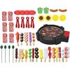 Generico Set Griglia Giocattolo per Bambini,Giocattoli Barbecue Interattivi con Suono,Set Utensili Griglia Elettrica Giocattolo | Per Ragazzi E Ragazze Adatto Per Esterno Casa Campeggio Sala Giochi Asilo Class