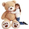 Generic Gigantico orsacchiotto di peluche - Enorme morbido peluche da giocare e adorare per grandi e piccini (160 cm)