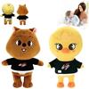 HBSFBH Stray Kids Peluche, Stray Kids Plush Doll, Peluche Animali Skzoo, Stray Kid Cartoon Peluche, Regalo di Compleanno per Bambini e Fan (J)