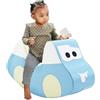 IGLU Soft Play Cavallo a dondolo per bambini, giocattolo a dondolo (Pastel)