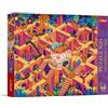 Trefl Premium Plus Quality - Il puzzle labirinto impossibile: Allegri bassotti - 500 pezzi, serie Temi senza tempo, pezzi che si incastrano perfettamente, per adulti e bambini dai 10 anni in su