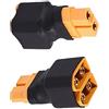 Boladge 2 Pezzi Adattatore Parallelo 1-Femmina a 2-Maschio XT60 Connettore Parallela Spina XT60 per RC Lipo