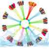 ATHLEJOY 444 bombe d'acqua autosigillanti colorate, per adulti e bambini, riempibili rapidamente, palloncini