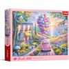 Trefl - Romantic Ride - Puzzle da 1000 pezzi - Paesaggio marittimo Puzzle, intrattenimento creativo, divertimento, per adulti e bambini dai 14 anni in su