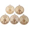 C.X.Y. 20 Pezzi Pendente Ciondolo Calice legnetti la prima comunione 5cm applicazione charms per bomboniere (CALICE)