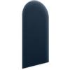 murando - Testiera Letto Singolo Imbottita - Staccionata - Velluto Qualità - Antimacchia - 100x30 cm 1 Pezzo - Pannelli Decorativi per Pareti - Pannello Imbottito per Camera da Letto - Blu Navy