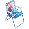 CARTOON Sedia Pieghevole Bambini Frozen Disney 38x32x53 cm Poltroncina Mare e Giardino con Elsa Anna Olaf Braccioli Tessuto 100% Poliestere Portata 30 kg Età 3+