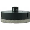 Schmith Sega a tazza diamantata M14 da 125 mm per trapano a secco, ideale per arenaria, ceramica, granito, cemento, marmo, metalli non ferrosi, PVC e vetro ceramico.