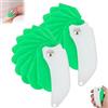 Generico Multiuso 9-in-1 Spatula Caulking Tool, Spatula Pieghevole E Applicatore Sigillante, Strumento Di Cucitura Liscia Pieghevole, Strumenti Per La Rimozione Della Terra (green*2)