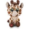 NICI Glubschis: L'Originale - Glubschis Halla Giraffa Peluche 15 cm - Morbido Animale Giocattolo con Grandi Occhi Luccicanti - Simpatici Pupazzi Animali dello Zoo per Il Gioco e Le Coccole