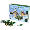 Theo Klein John Deere Calendario dell'Avvento con 24 porticine Set per Costruire Un Trattore in Scala 124 incl, cacciavite Dimensioni 41 cm x 12 cm x 12 cm Giocattolo per Bambini a Partire da 3 Anni