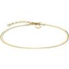 Liebeskind Berlin cavigliera LJ-1746-A-27 in acciaio inossidabile in IP oro