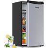 GarveeHome Frigorifero piccolo da 92 l, raffreddamento rapido nella camera di refrigerazione, mini frigorifero con intervallo di temperatura 0-18°, basso consumo, porta reversibile, silenzioso