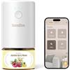 SenseFlow Diffusore di Oli Essenziali Wi-Fi SF101S PRO - Ultrasuoni Senza Acqua, 100% Vegetale, Aroma 120 Giorni, LED, Ideale per Casa, Hotel e Studio - Fiori di Gelsomino e Bacche