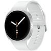 Samsung - Galaxy Watch 8 3,81 cm (1.5') AMOLED 44 mm Digitale 480 x 480 Pixel Touch screen Argento Wi-Fi GPS (satellitare) - SPEDIZIONE GRATUITA