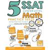 Reza Nazari 5 SSAT Lower Level Math Practice Tests (Tascabile)