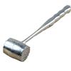 SODIAL due lati in alluminio rotondo di carne Hammer Mallet Tenderizer Man7129