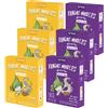 Elf-family Premium Pasta di Konjac Pochi Carboidrati- Vegano - 240g x6 Scatole(12 Porzioni), Shirataki Noodles Ipocalorica/Senza Zucchero e Glutine- Spaghetti & Fettuccine