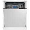 Beko BDIN25326 Lavastoviglie da Incasso Scomparsa Totale 60 cm 14 Coperti Terzo Cesto Classe D Cerniera Sliding rinforzate