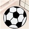 FCXVXCL Tappeto Da Calcio 60x60cm Tappeti Morbido Salotto Piccolo Tappeto Camera da Letto Moderno Lavabile