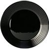 Luminarc L7614- Piatto piatto piatto 27 cm Harena nero, confezione da 6